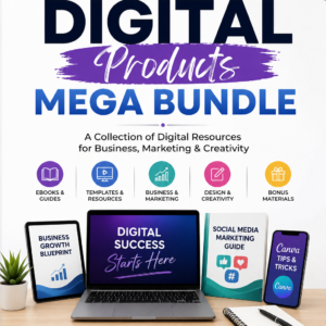 85+  Digital Products Mega Bundle