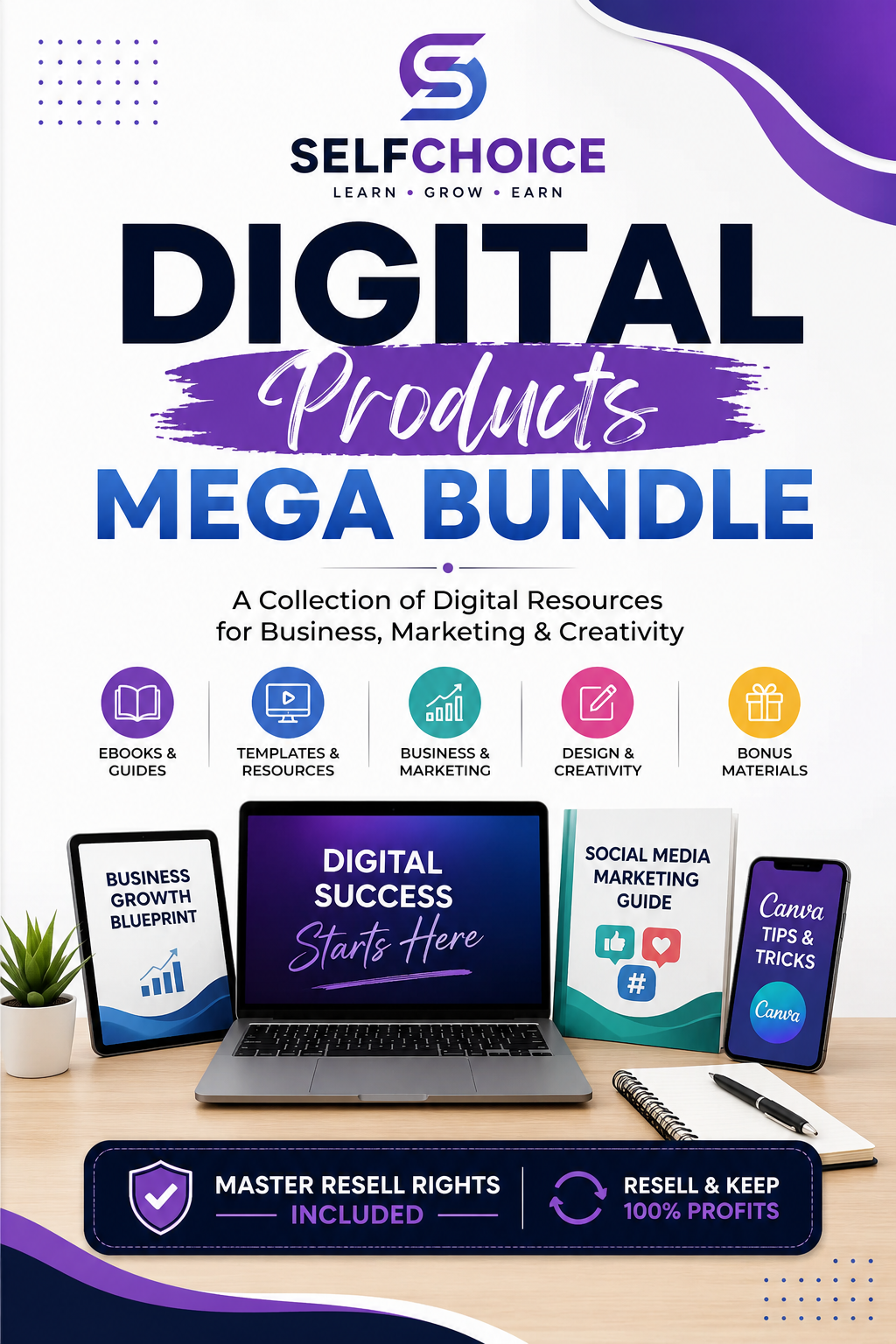 85+ Digital Products Mega Bundle